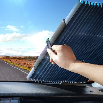 Car Large Retractable Windshield Visor Protect