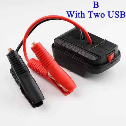 Car Emergency Battery Booster - USB Charger Adapter