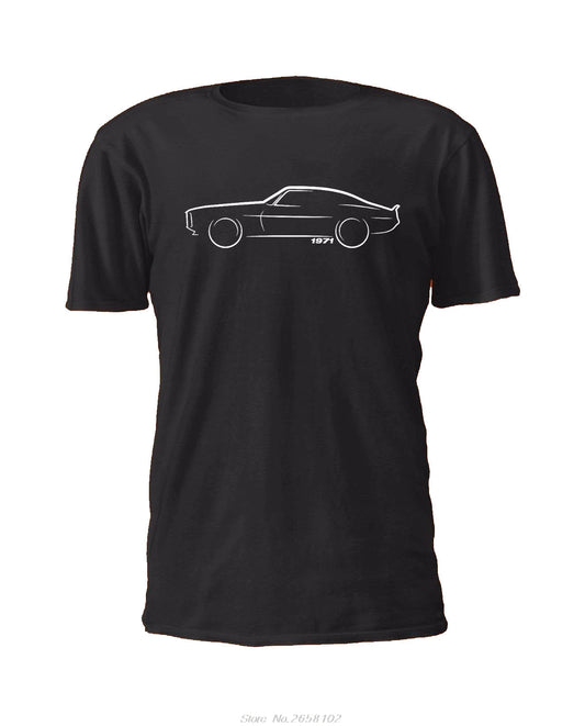 American Muscle Car Graphic T-Shirt | Streetwear Cotton Tee