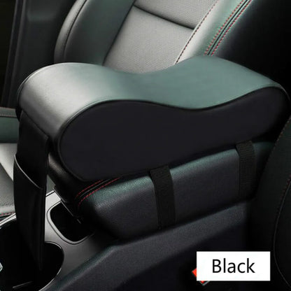 Memory Foam Car Armrest Cushion Pad – Leather, Ergonomic, 4 Colors