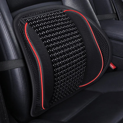 Car Lumbar Support Cushion – Mesh Back & Waist Pad