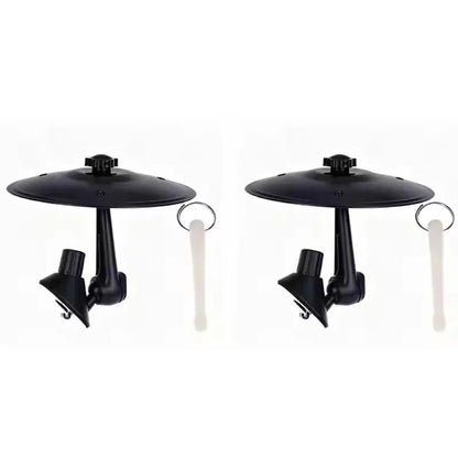 Mini Car Air Vent Cymbal Decoration - Clip-On Drum Ornament