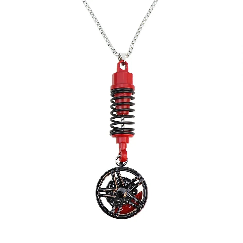 Car Wheel Rearview Pendant