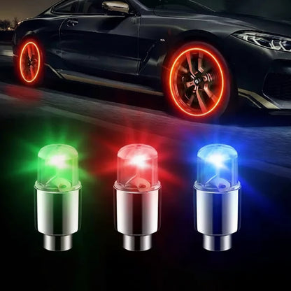 4Pcs Car LED Tire Lights