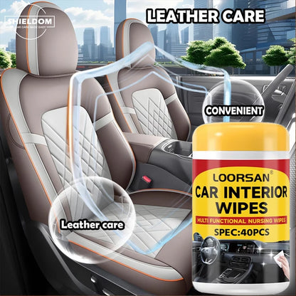 Car Interior Wipes – 40pcs