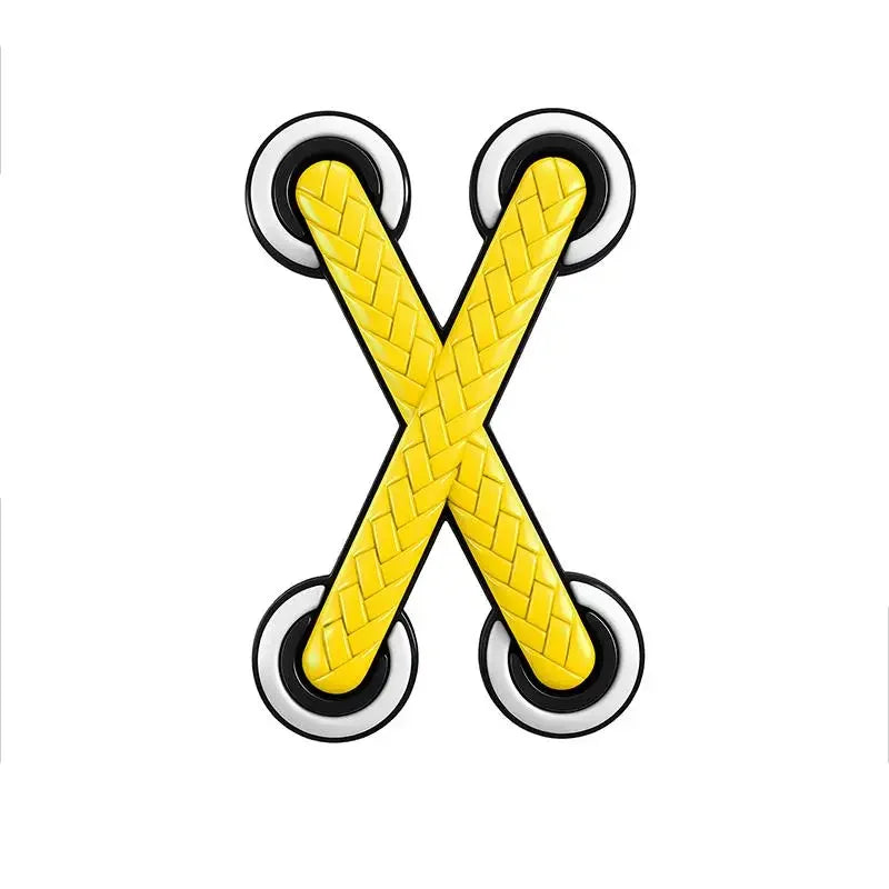 Cross Shoelace Car Decal | Vinyl Vehicle Sticker