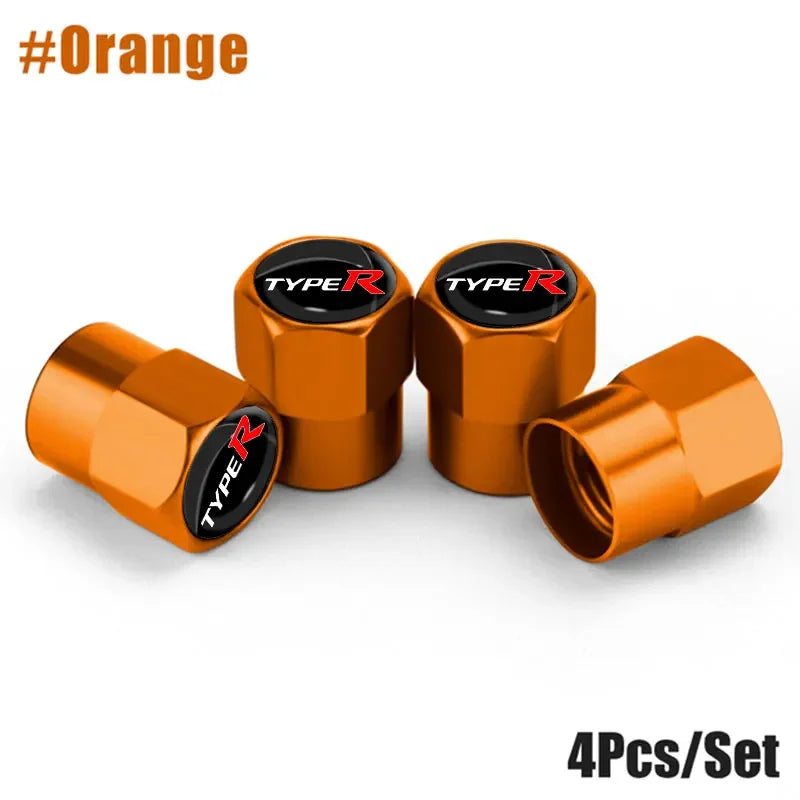 4PCS Type R Valve Caps
