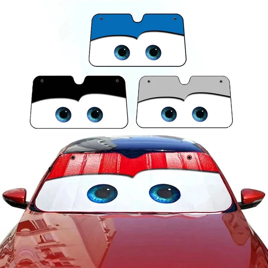 Windshield Sun Shade for Cars - Foldable UV & Heat Blocker