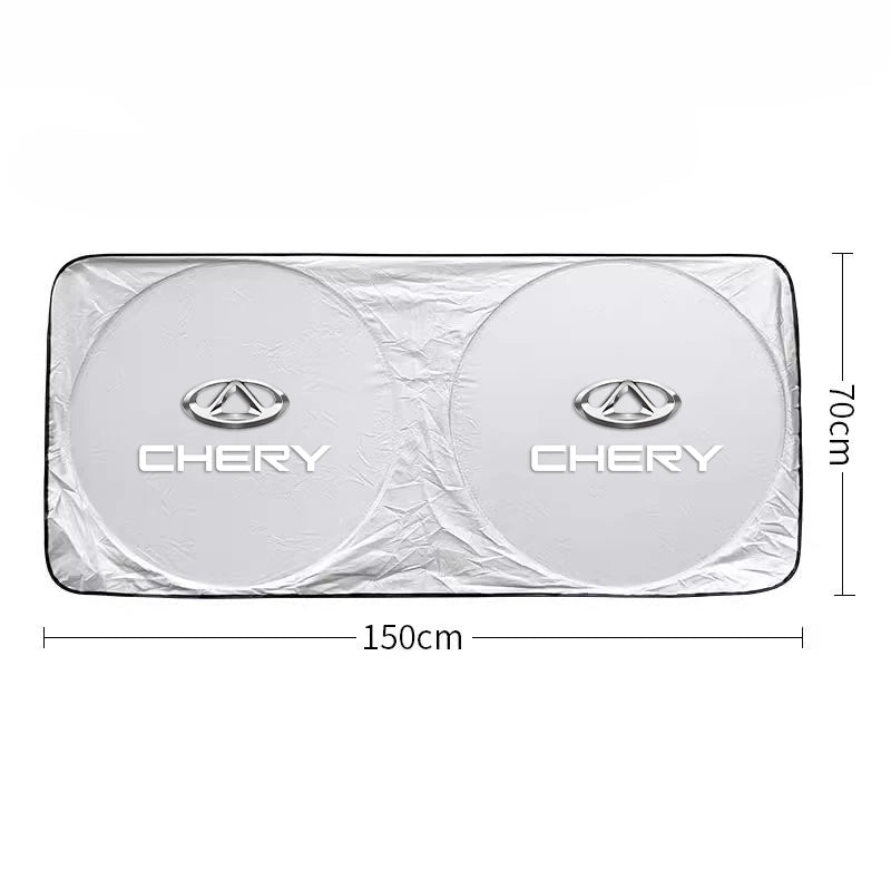 Car Windshield Sun Shade – Foldable UV Protection Visor (140×70cm)