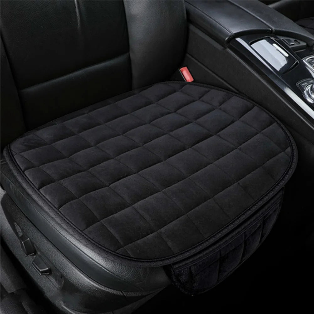 Winter Warm Car Seat Cushion – Anti-Slip Plush Seat Cover Pad