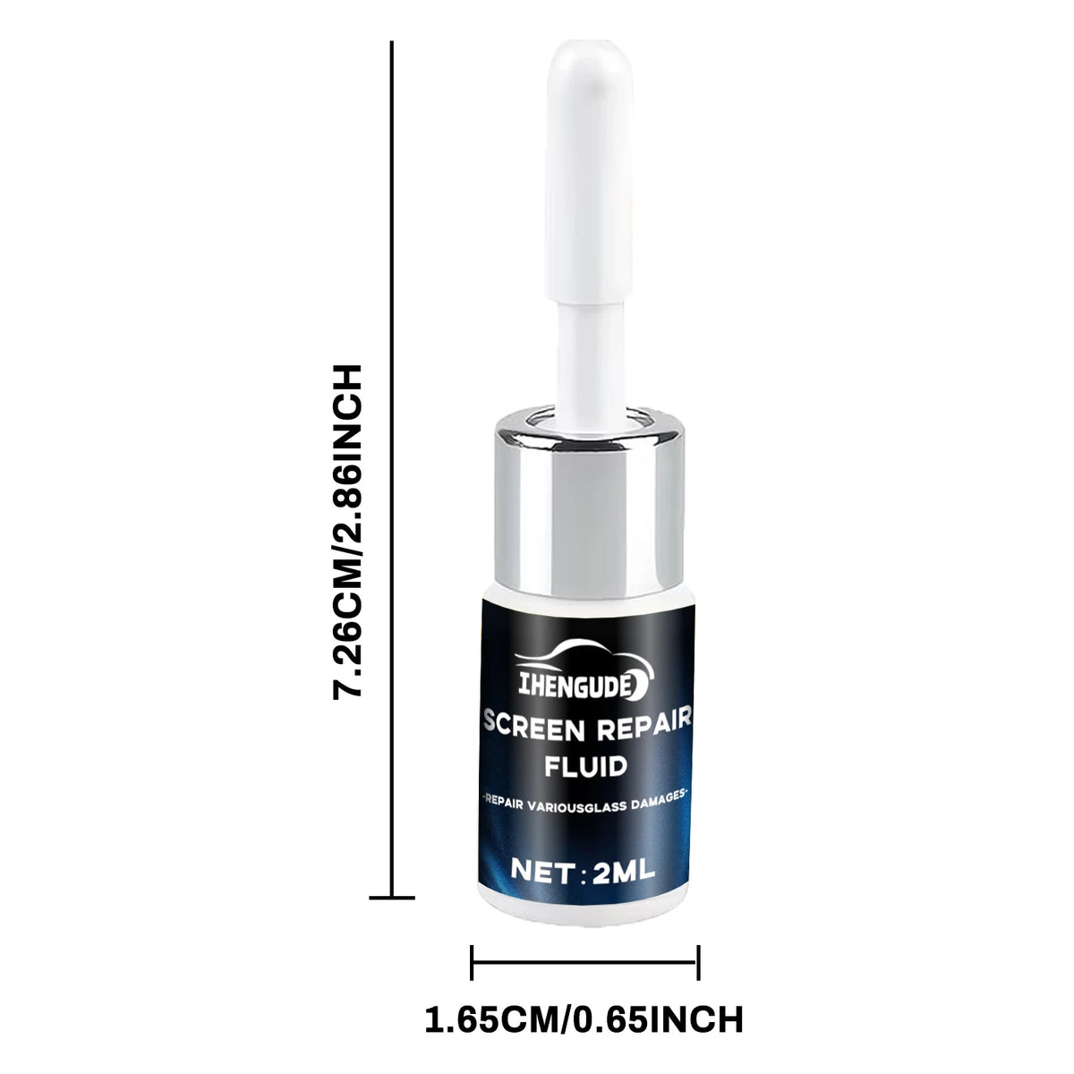Glass Repair Liquid - Scratch & Crack Repair Kit