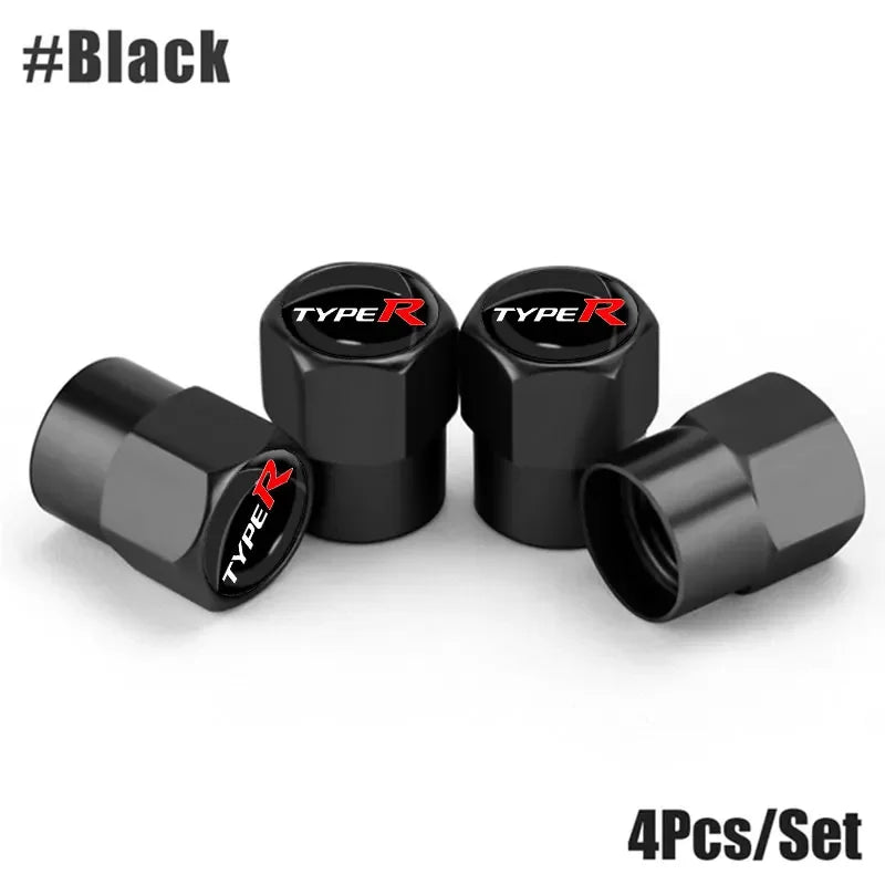 4PCS Type R Valve Caps