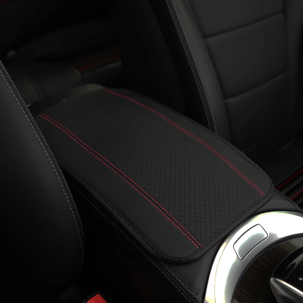 Embossed Car Armrest Pad Center Console