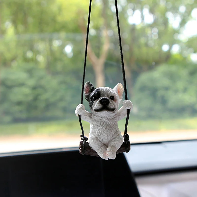 Bulldog Pendant Rearview Mirror
