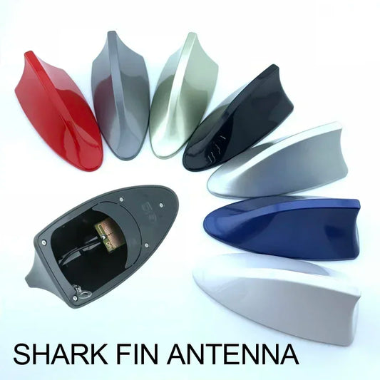 Car Shark Fin Antenna – Universal FM Radio Roof Aerial 11 Colors