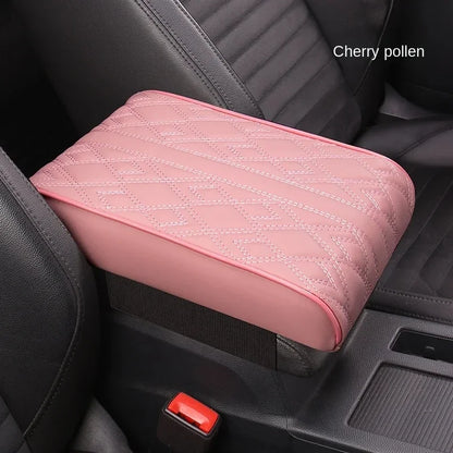PU Leather Car Armrest Cover Pad