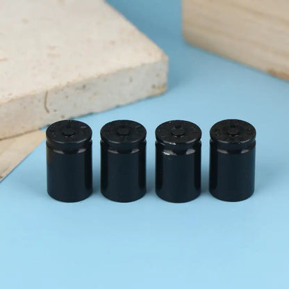Aluminum Alloy Tire Valve Stem Caps Set of 4 | Universal Fit