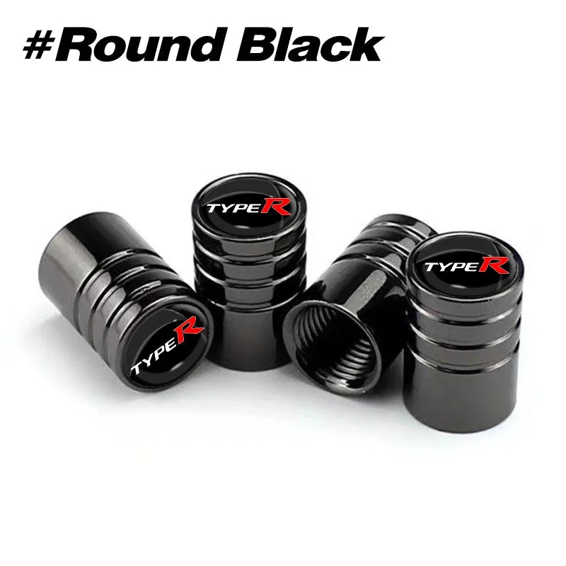 4PCS Type R Valve Caps