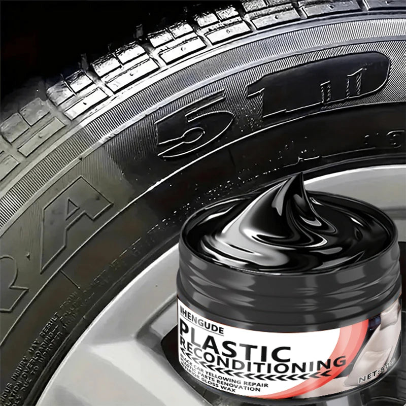 Black Tire Wax Repair and Care