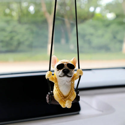Bulldog Pendant Rearview Mirror
