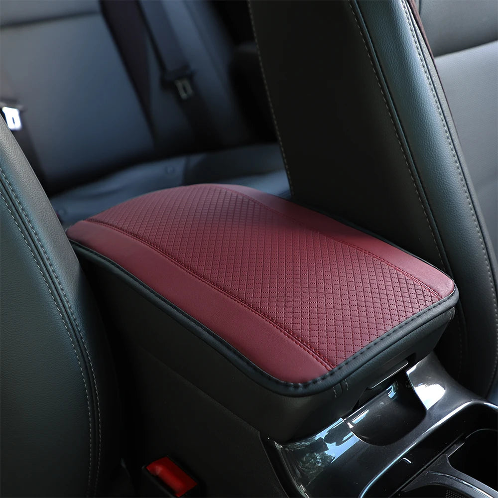 Embossed Car Armrest Pad Center Console