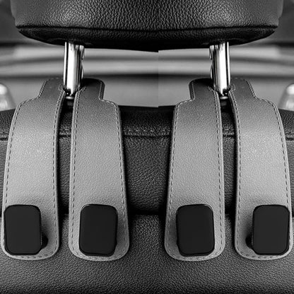Car Headrest Hooks | 2-Piece Bag Hanger Set