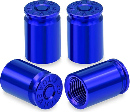 4PCS Aluminum Alloy Car Tire Valve Stem Caps
