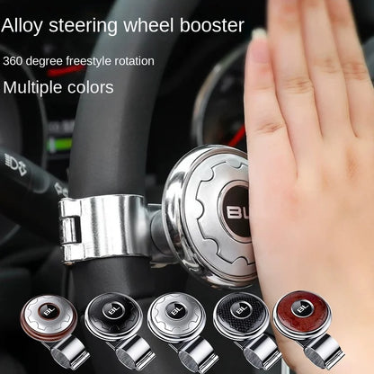 Steering Wheel Spinner Knob – Steel Bearing Booster Ball for Effortless Turning
