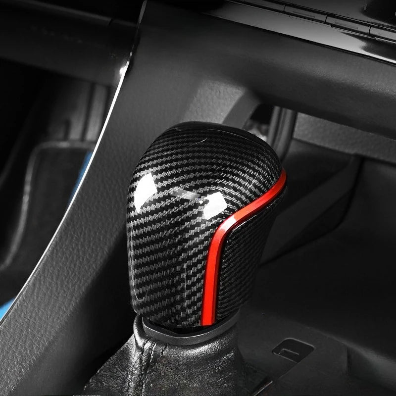 Carbon Fiber Gear Shift Knob Cover
