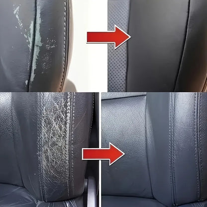 Car Interior Paint Repair Pen - Black Touch-Up for Scratches on Dashboard, Steering Wheel & Leather