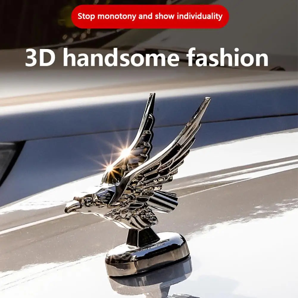 3D Car Hood Ornament Eagle Emblem