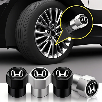 4PCS H Theme Tire Valve Caps
