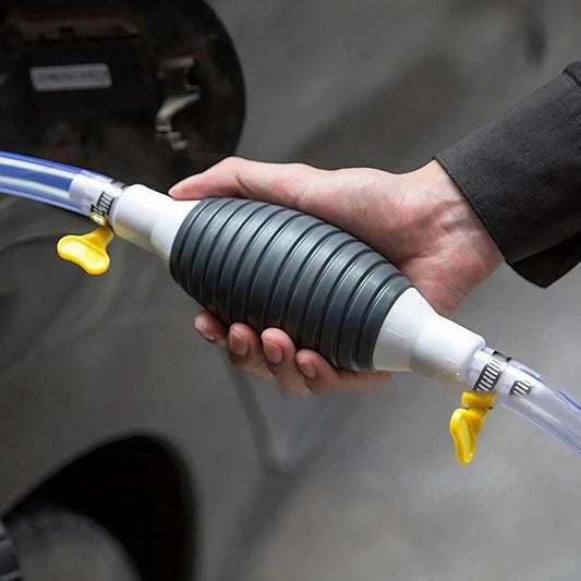 Manual Siphon Hand Pump – Universal Fluid Transfer for Fuel & Water