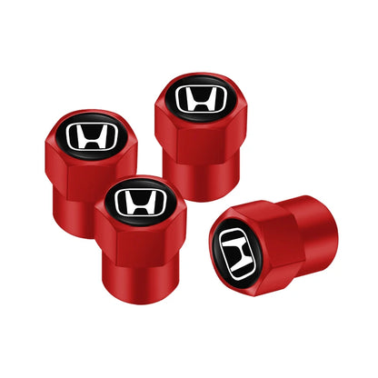 4PCS H Theme Tire Valve Caps