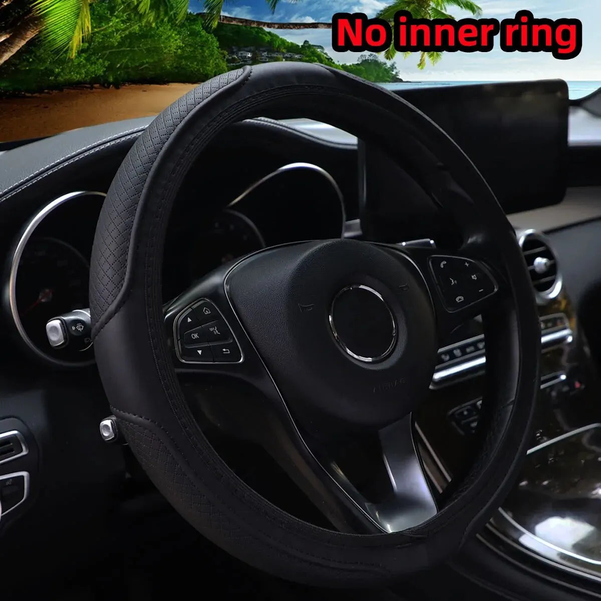 Universal Stretch Steering Wheel Cover