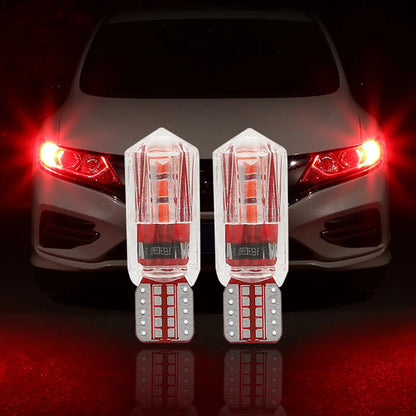 T10 LED Car Bulbs - 2-Piece Color Accent Set