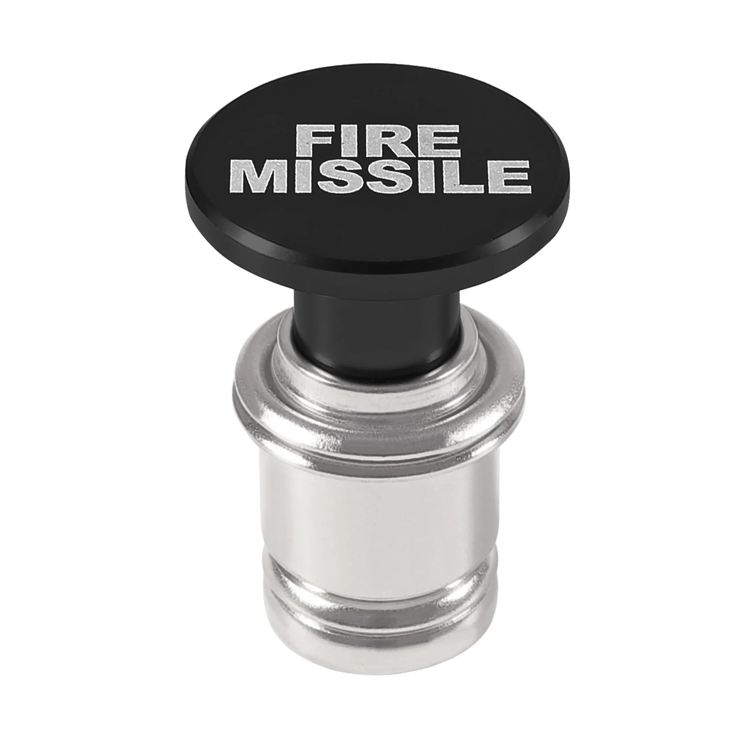Aluminum Car Cigarette Lighter Button – 12V Universal Replacement