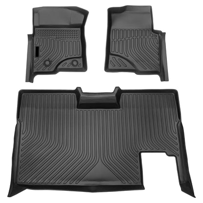 3D TPE Floor Mats for F-150 SuperCrew - Full Set