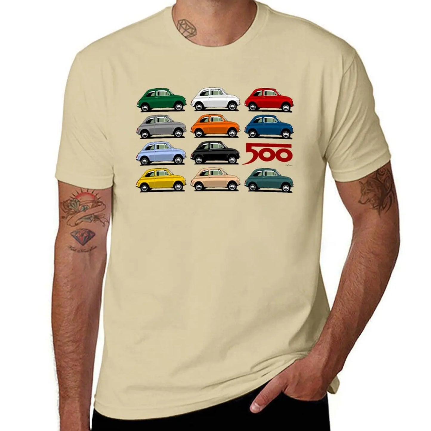 500 Car Side View T-Shirt
