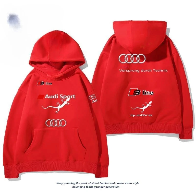 Car Hooded Versatile Casual Hoodie