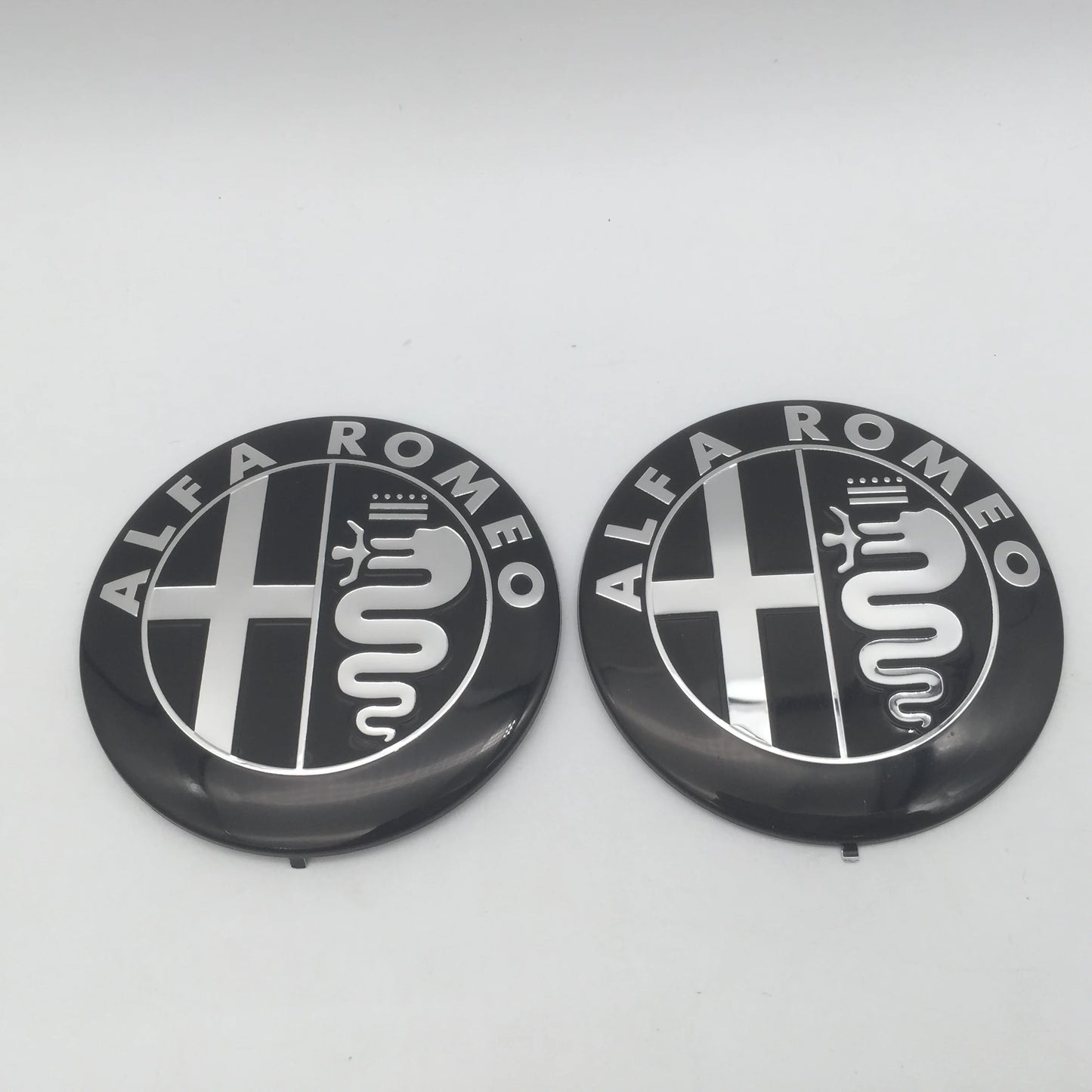 Car Hood Emblem Badge 7.4cm – Front & Rear Trunk Decal Sticker Set of 2