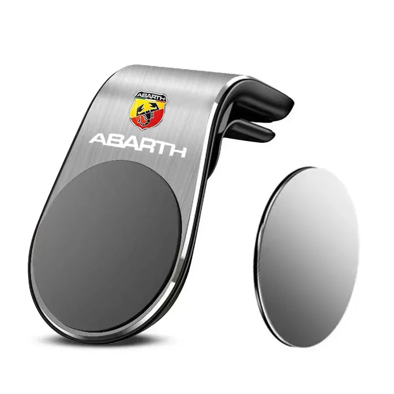 Magnetic Car Phone Holder – Air Vent Clip Mount with Laser Logo