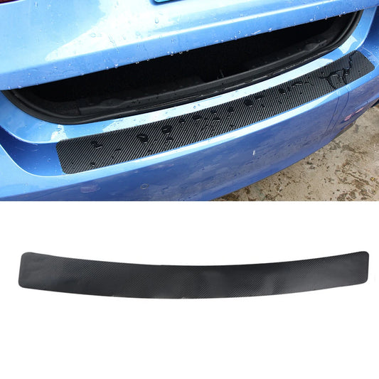 Carbon Fiber Rear Bumper Guard Sticker – Anti-Scratch Film