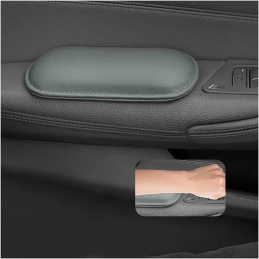 Car Door Armrest Pads – Leather & Memory Foam (Set of 2)