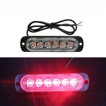 2-Piece LED Strobe Warning Light Kit 12V/24V