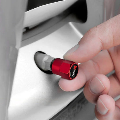 4PCS Type R Valve Caps