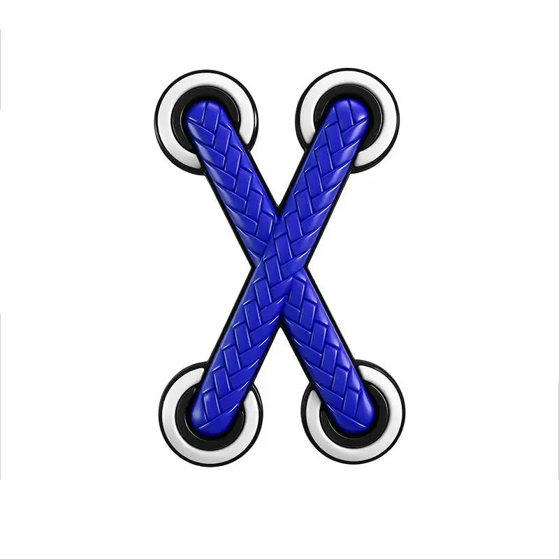 Cross Shoelace Car Decal | Vinyl Vehicle Sticker