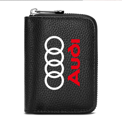 A. Car Leather Mini Wallet