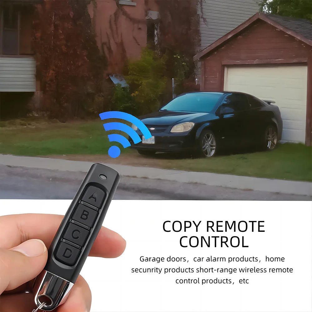 433MHz Remote Control Duplicator – Gate & Garage Door Key Cloner (2 pcs)
