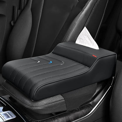 Car Armrest Box Pad – Memory Foam & Leather, Thickened, 8 Colors
